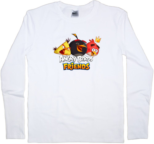 Men's Longsleeve Shirt - Angry Birds Friends - Mfest