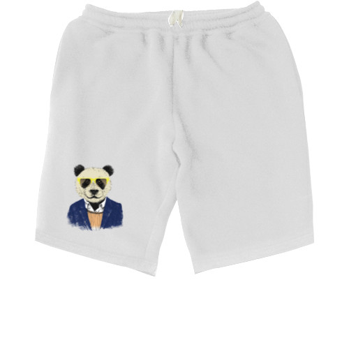 Men's Shorts - Panda in a suit - Mfest