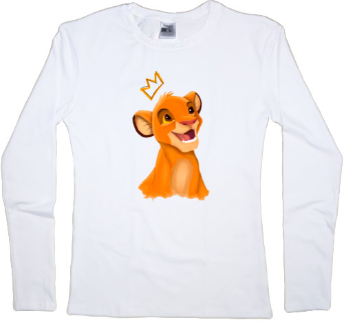 Women's Longsleeve Shirt - Lion King Art - Mfest