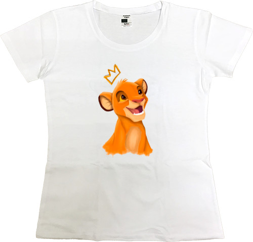 Women's Premium T-Shirt - Lion King Art - Mfest