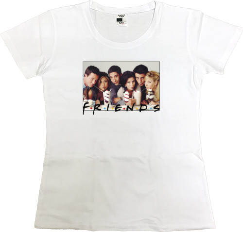 Women's Premium T-Shirt - Friends - Mfest