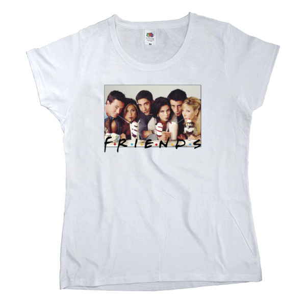 Women's T-shirt Fruit of the loom - Friends - Mfest