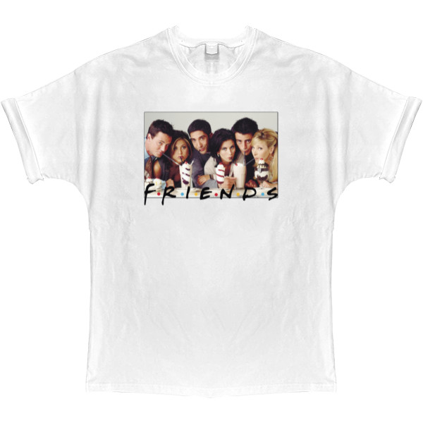 T-shirt Oversize - Friends - Mfest