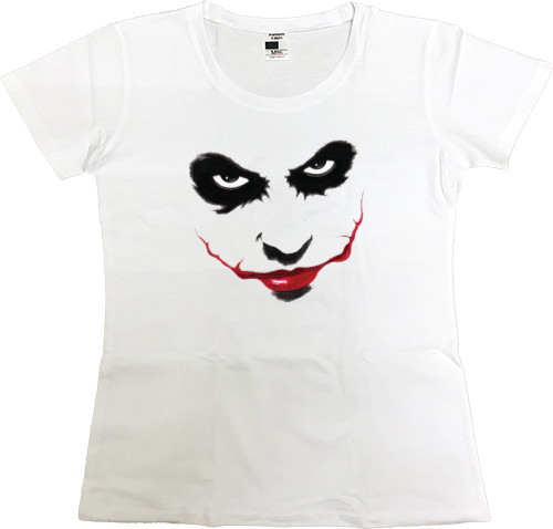 Women's Premium T-Shirt - Joker Smile - Mfest