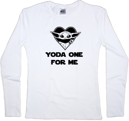 Women's Longsleeve Shirt - Yoda One - Mfest