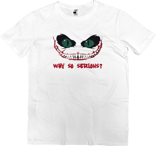 Men’s Premium T-Shirt - Why So Serions3 - Mfest