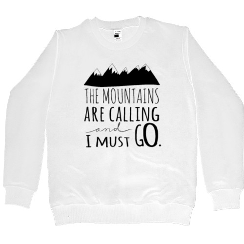 Men’s Premium Sweatshirt - The Mountains - Mfest