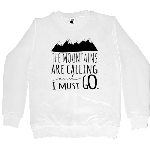 Women's Premium Sweatshirt - The Mountains - Mfest