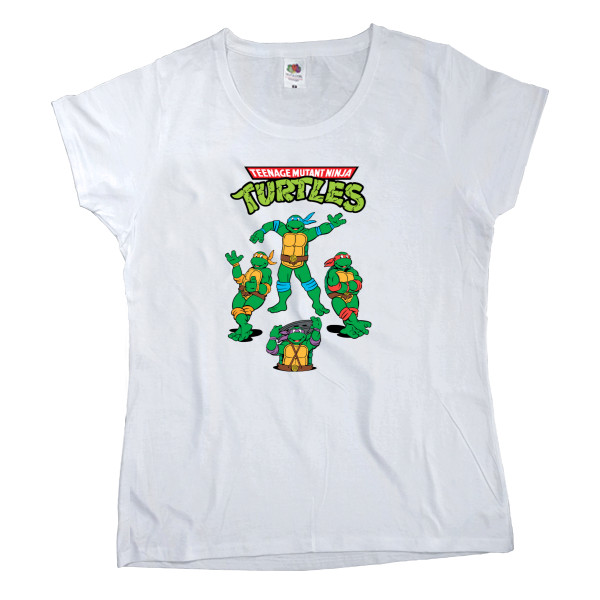 Women's T-shirt Fruit of the loom - Teenage Mutant Ninja Turtles - Mfest