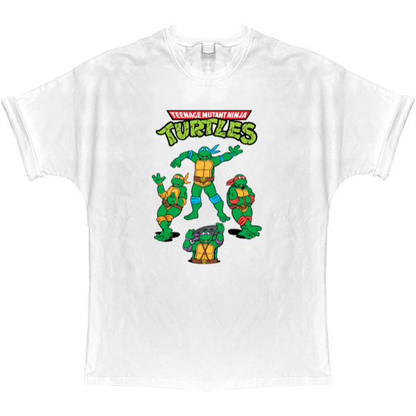 T-shirt Oversize - Teenage Mutant Ninja Turtles - Mfest