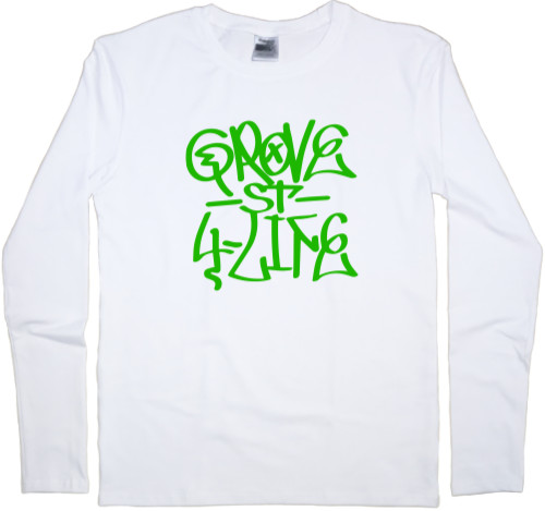 Kids' Longsleeve Shirt - GROVE STREET (1) - Mfest