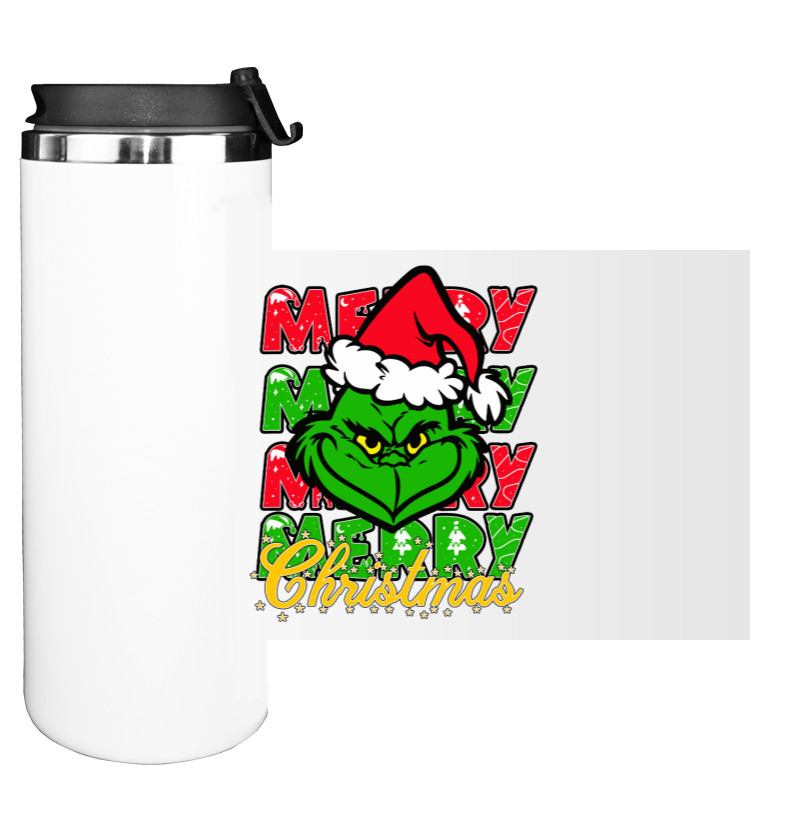 Water Bottle on Tumbler - GRINCH 5 - Mfest