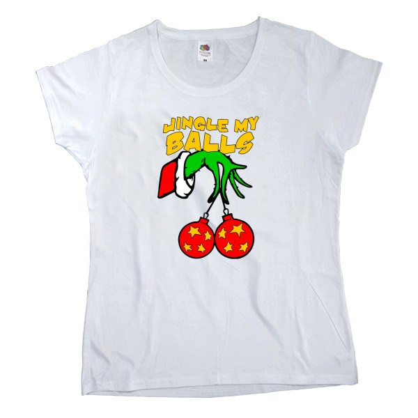 Women's T-shirt Fruit of the loom - GRINCH 3 - Mfest