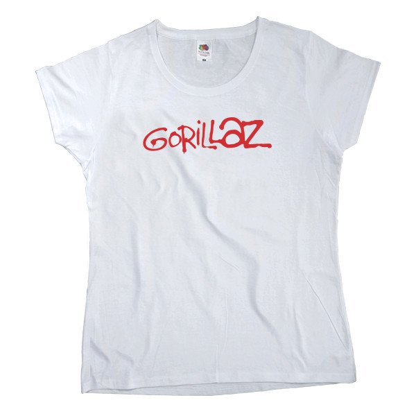 Women's T-shirt Fruit of the loom - Gorillaz (5) - Mfest