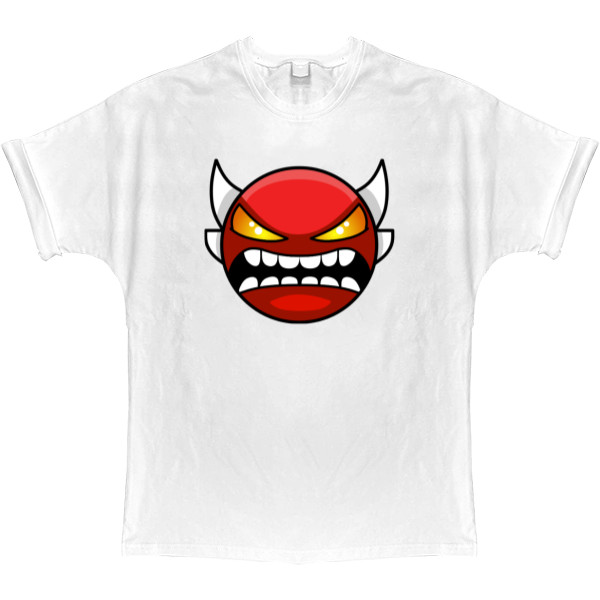 T-shirt Oversize - Geometry Dash [4] - Mfest