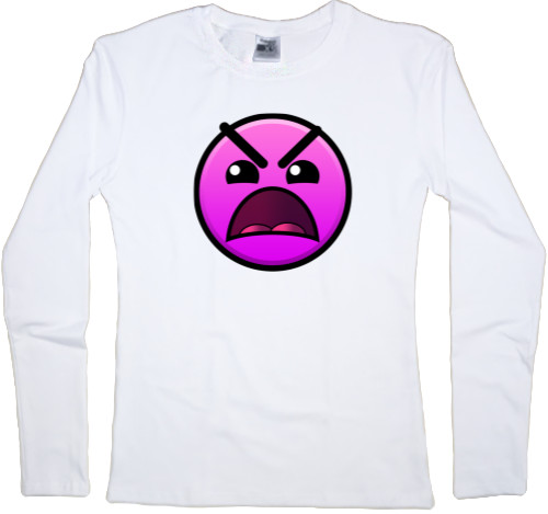 Women's Longsleeve Shirt - GEOMETRY DASH [25] - Mfest