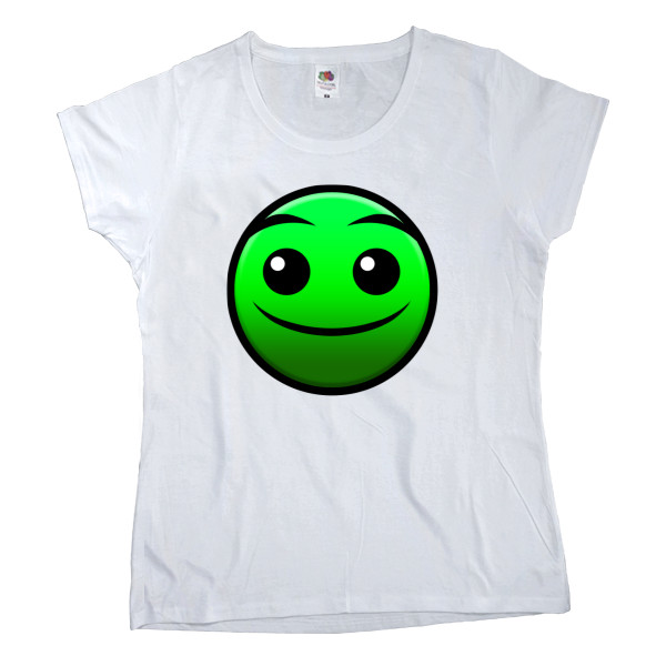 Women's T-shirt Fruit of the loom - GEOMETRY DASH [24] - Mfest