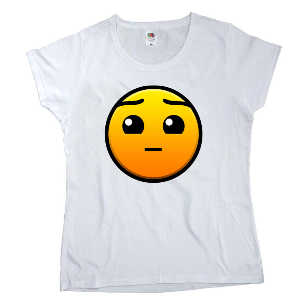 Women's T-shirt Fruit of the loom - GEOMETRY DASH [23] - Mfest