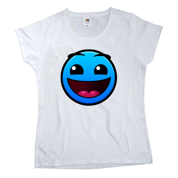 Women's T-shirt Fruit of the loom - GEOMETRY DASH [22] - Mfest