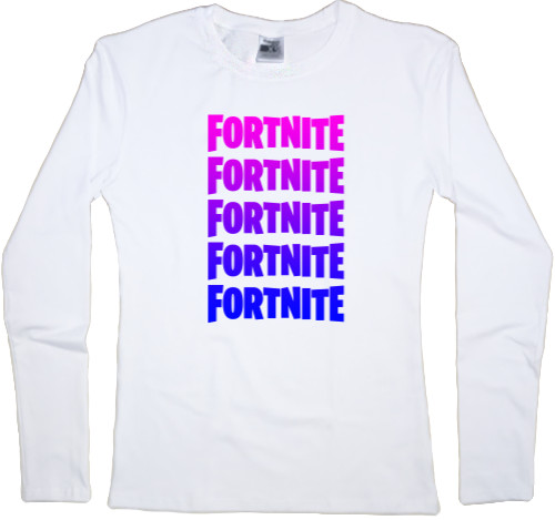 Women's Longsleeve Shirt - Fortnite (43) - Mfest