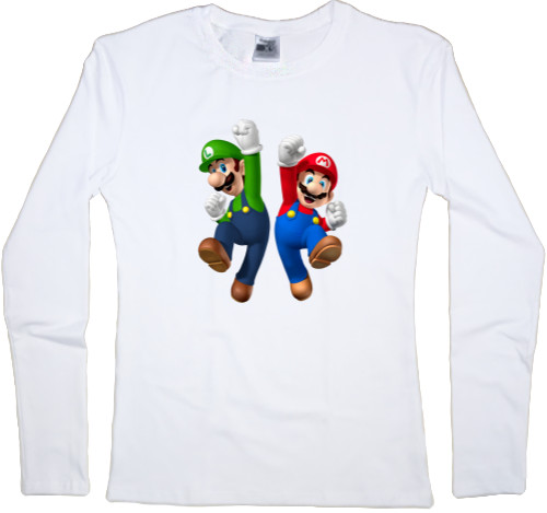 Women's Longsleeve Shirt - MARIO [3] - Mfest