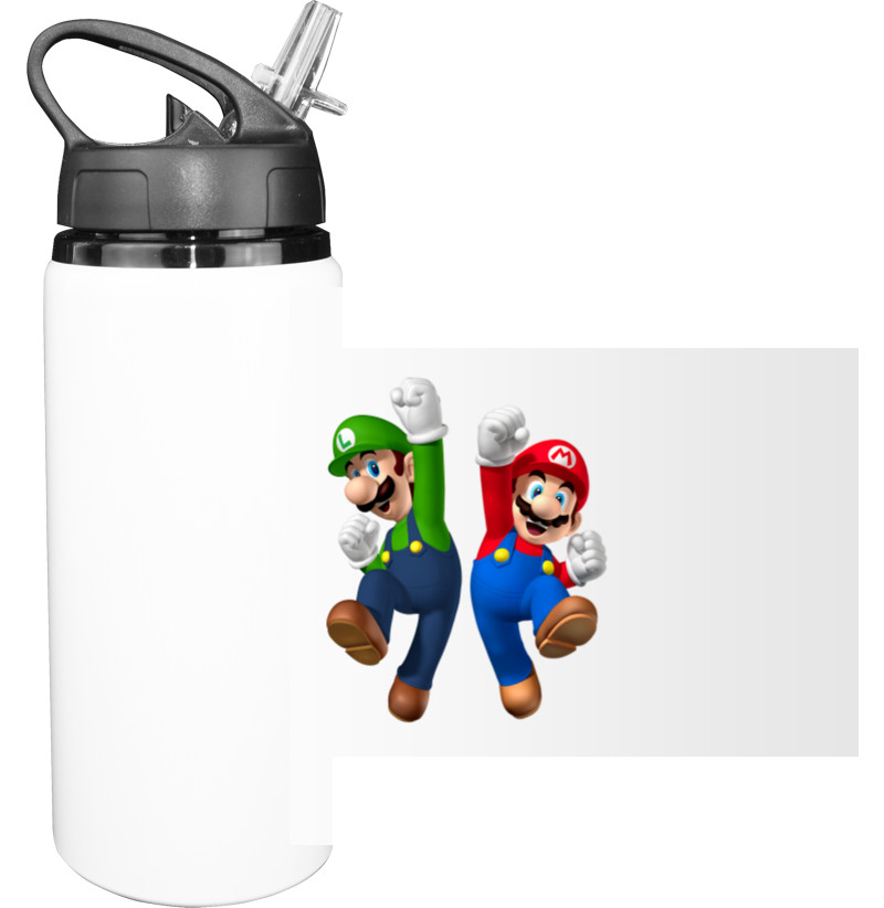 Sport Water Bottle - MARIO [3] - Mfest