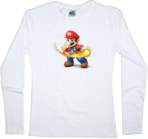 Women's Longsleeve Shirt - MARIO [1] - Mfest