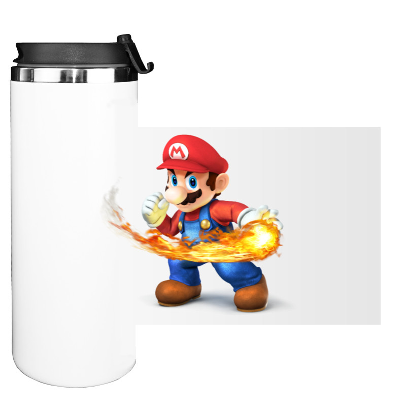 Water Bottle on Tumbler - MARIO [1] - Mfest