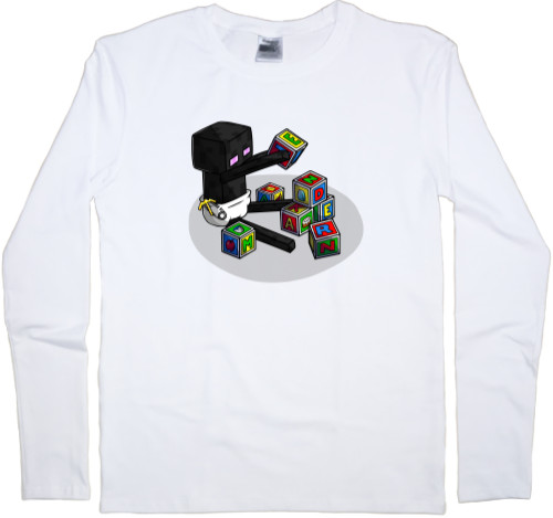 Kids' Longsleeve Shirt - MINECRAFT [3] - Mfest