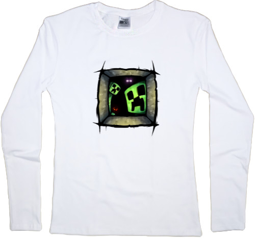 Women's Longsleeve Shirt - MINECRAFT [2] - Mfest