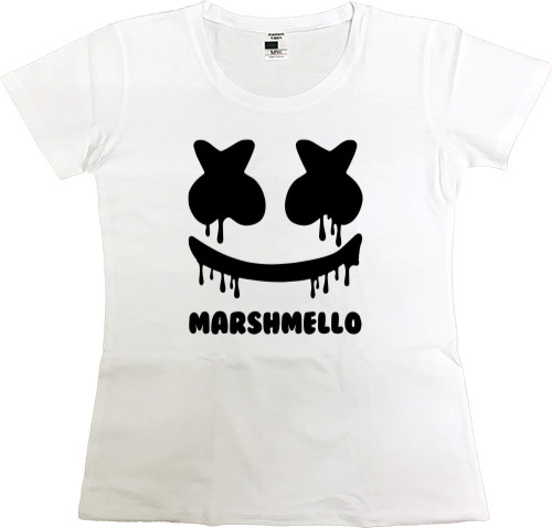 Women's Premium T-Shirt - Marshmello 5 - Mfest