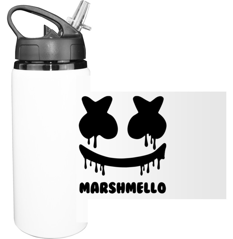 Бутылка для воды - Marshmello 5 - Mfest