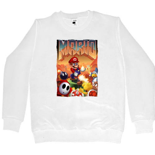 Kids' Premium Sweatshirt - MARIO|DOOM - Mfest