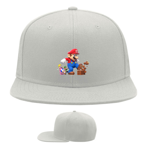 Snapback Baseball Cap - MARIO [4] - Mfest