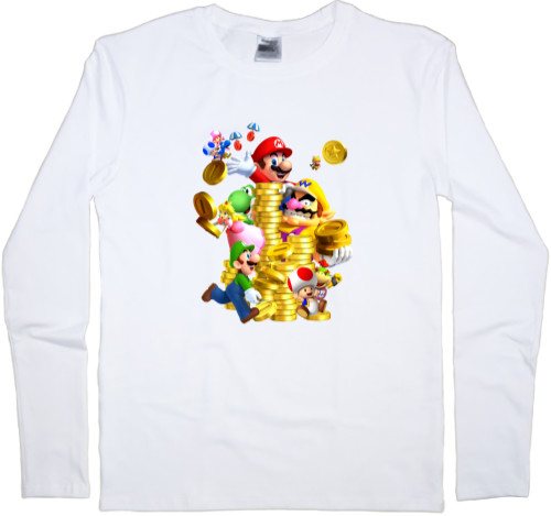 Men's Longsleeve Shirt - MARIO [2] - Mfest