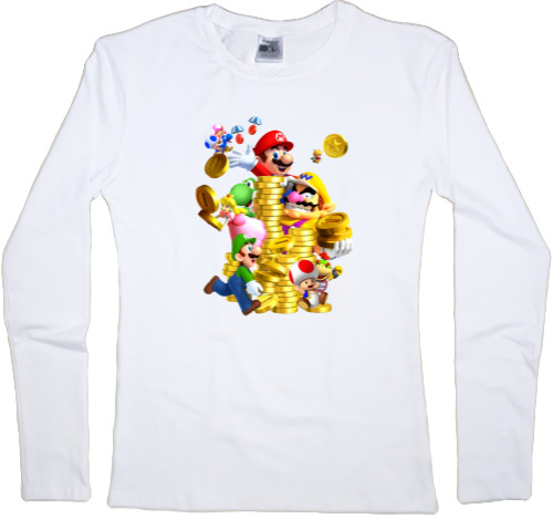 Women's Longsleeve Shirt - MARIO [2] - Mfest