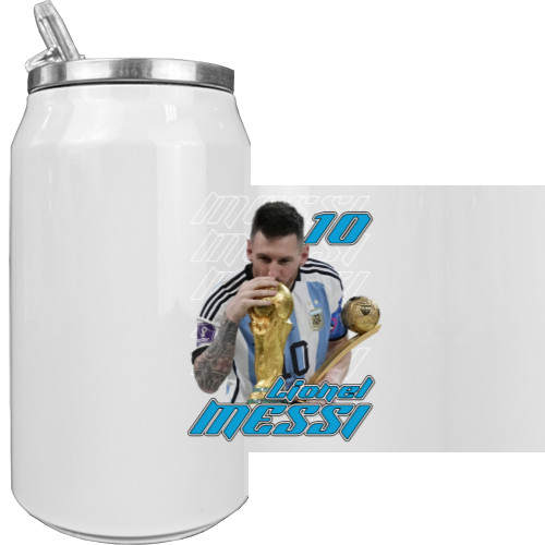 Aluminum Can - Lionel Messi 10 - Mfest