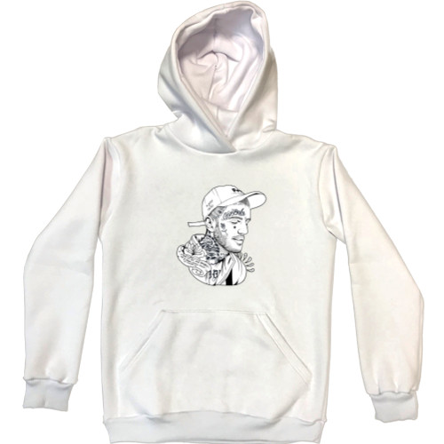 Unisex Hoodie - Lil Peep (Black&White) - Mfest