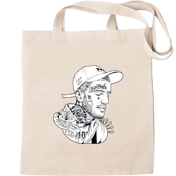 Tote Bag - Lil Peep (Black&White) - Mfest