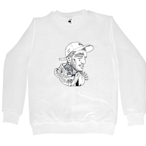 Men’s Premium Sweatshirt - Lil Peep (Black&White) - Mfest