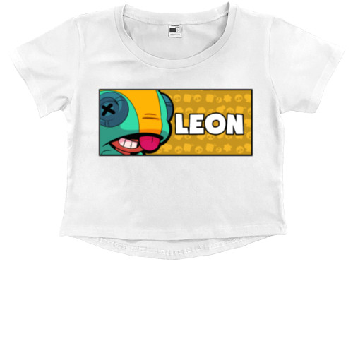 Kids' Premium Cropped T-Shirt - LEON (DICE) - Mfest