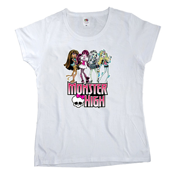 Women's T-shirt Fruit of the loom - Monster High (4) - Mfest