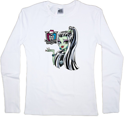 Футболка з Довгим Рукавом Жіноча - Monster High (3) - Mfest