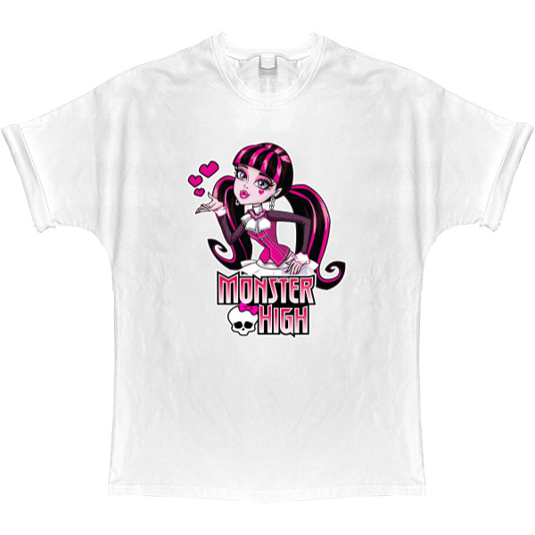 T-shirt Oversize - monster high (2) - Mfest