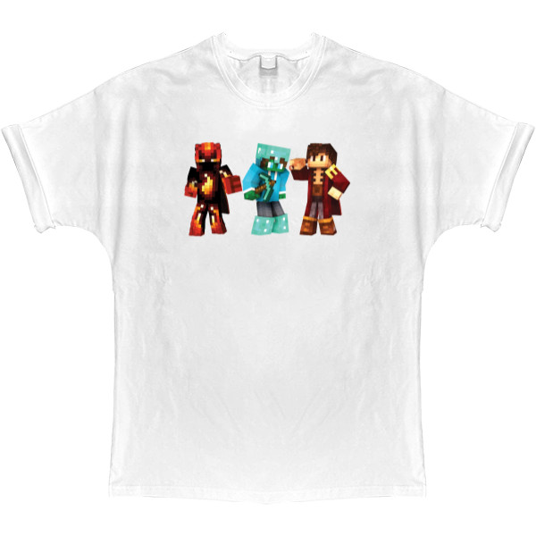 T-shirt Oversize - MINECRAFT [8] - Mfest