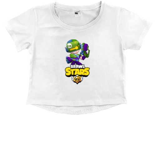 Kids' Premium Cropped T-Shirt - SMUGGLER PENNY [1] - Mfest