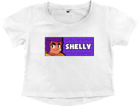 Women's Cropped Premium T-Shirt - SHELLY - Mfest