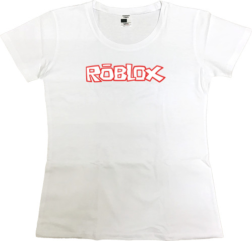 Women's Premium T-Shirt - Roblox [1] - Mfest