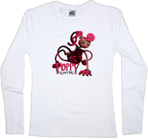 Women's Longsleeve Shirt - Poppy Playtime (Mommy) 5 - Mfest