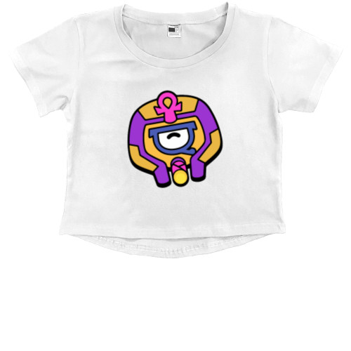 Kids' Premium Cropped T-Shirt - PHARAOTIS [PIN 3] - Mfest